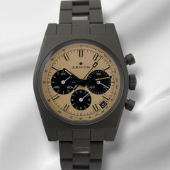 Zenith Chronomaster Revival Daisuke Jigen 37mm Titanium Mens Watch 97.L384.400
