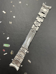 ROLEX Mens Vintage Steel 7205 Oyster STRETCH 19mm CROWN BAND U.S.A "C & I" 1966