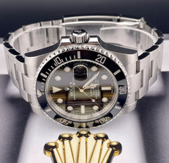 Rolex Submariner Date 40mm Ceramic Stainless Steel Black Dial Watch 116610LN