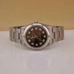 Rolex Oyster Perpetual 31mm Stainless Steel Grey Dial Watch 67480