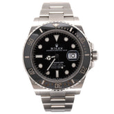 Rolex Submariner Date 41mm Ceramic Stainless Steel Black Dial Men Watch 126610LN