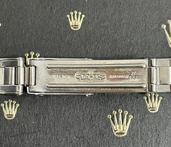 Rolex 13mm Ladies Stainless Steel Big Crown Oyster 7204 2/68 Band 66 Ends 6917