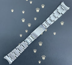 Rolex Date Midsize Oyster Band 17mm Stainless Steel Bracelet 7835 "362" Ends