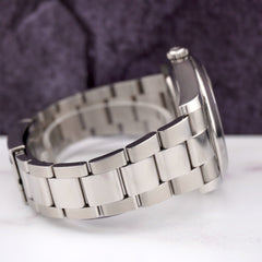 Rolex Mens 41mm Oyster Datejust II White Stick Dial Auto Steel Watch Ref 116300