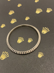 Rolex DateJust 36mm Stainless Steel Engine Turned Bezel 16030