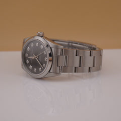 Rolex Oyster Perpetual 31mm Stainless Steel Grey Dial Watch 67480