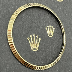 Rolex Datejust 31mm Yellow Gold Fluted Bezel Oyster 1.7 Gram Ref: 6466