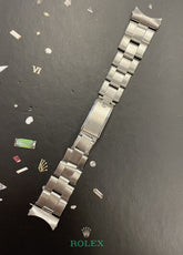 ROLEX Mens Vintage Steel 7205 Oyster STRETCH 19mm CROWN BAND U.S.A "C & I" 1966