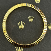 Rolex Datejust 41mm Men's 18k Yellow Gold Fluted Bezel 10.2 Grams Oyster 126333