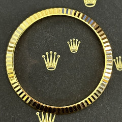 Rolex Datejust 41mm Men's 18k Yellow Gold Fluted Bezel 10.2 Grams Oyster 126333