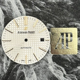 Audemars Piguet Royal Oak 41mm Men's 18k Rose Gold White Dial Automatic 15400OR