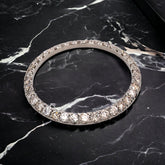 Rolex Men's Datejust 41 4.0ct Diamond Steel Bezel Oyster Jubilee 126300 126334