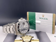 Rolex Submariner Date 40mm Ceramic Stainless Steel Black Dial Watch 116610LN