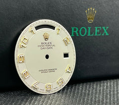 Rolex Day Date II President Men 41mm Arabic Concentric Dial Gold Markers 218238