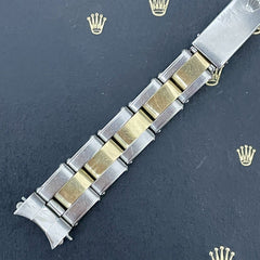 Rolex 13mm Ladies Datejust 14k Yellow Gold & Steel Oyster Band "66" Ends 6917