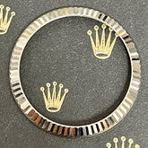 Rolex Datejust 31mm 18k White Gold Fluted Bezel Oyster Jubilee 4.7 Gram 177274