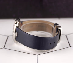 Cartier 30mm Ballon Blanc Diamond Bezel Silver Dial Ladies Steel Watch 4351