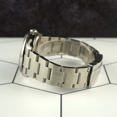 Rolex Oyster Perpetual 36mm Lavender Dial Steel Oyster Men's Watch 126000