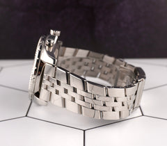 Breitling 49mm Bentley Motors Green Dial Chronograph Steel Mens Watch A25362