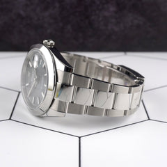 Rolex Datejust 41mm Mint Green Dial Oyster Steel Men's Watch 126300
