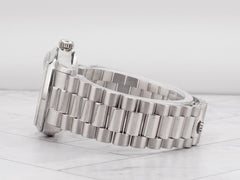 Rolex 31mm Datejust Diamond Dial President Band Platinum Ladies Watch 68246