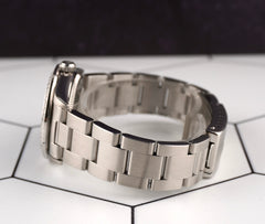 Rolex Oyster Perpetual 31mm Midsize 2ct Diamonds ICE Blue Steel Watch Ref 67480