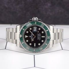 Rolex Submariner Date Starbucks 40mm Ceramic Steel Green Dial Men Watch 126610LV
