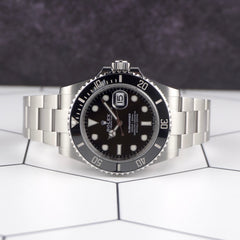 Rolex Submariner 41mm Black Dial Ceramic Bezel Steel Men's Watch 126610