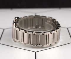 Cartier 20mm Tank Francaise Small Silver Dial Steel Ladies Watch Ref 2300