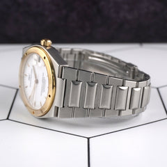 IWC Ingenieur 34mm Steel / YG White Dial Date Automatic Watch IW352103