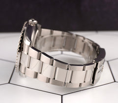 Rolex Mens Datejust II 41mm Oyster Steel Watch ICED 2ct Ice Blue Dial 126300