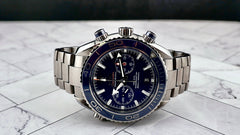 OMEGA 45mm Seamaster Planet Ocean Blue dial Titanium Men's Watch 232.90.46.51.03