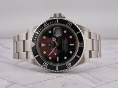 Rolex 40mm Submariner Date Steel Black Dial Men's Watch 16610