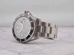 Rolex 40mm Submariner Date Steel Black Dial Men's Watch 16610