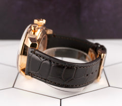 Zenith 44mm El Primero Tourbillon 18K RG Alligator Strap Watch 19.2280.4035