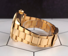 Rolex Sky-Dweller 42mm 18K Yellow Gold Gold Arabic Dial Men's Watch 326938
