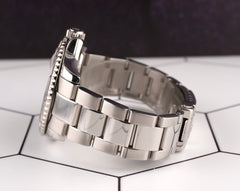 Rolex 40mm Yacht-master Platinum Dial Bezel Automatic Men's Watch 16622