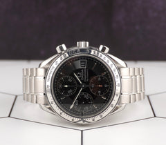Omega 39mm Speedmaster Chronograph Date Black Dial Automatic Watch 3513.50.00