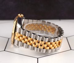 Rolex Datejust 36mm Gold Turn-O-Graph 2-Tone 18k Yellow Gold Jubilee Mens 116263