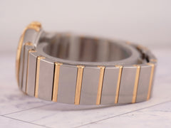 Omega Constellation 35mm 2-Tone 18k YG & SS Gold Dial 123.20.24.60.58.001