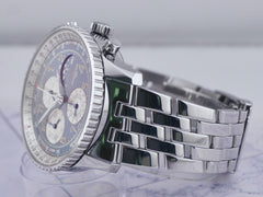 Breitling Navitimer 42mm Limited Edition Steel Blue/Silver Dial A19022