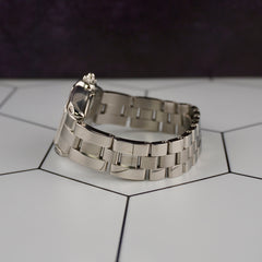 Cartier Roadster 30mm Ladies 0.25 Iced Stainless Steel Quartz Watch 2675