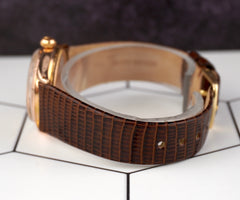 Rolex Vintage 31mm Oyster Perpetual 18K Yellow Gold Watch Ref 6549