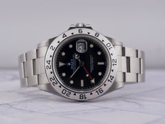 Rolex 40mm Explorer II Black Dial Automatic Stainless Steel Men's Watch 16570