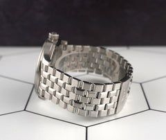 IWC 39mm Pilot Mark XVI Black Dial Stainless Steel Men's Watch IW325504