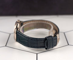 Rolex 26mm Cellini 18k White Gold white Dial Men's Watch 6621