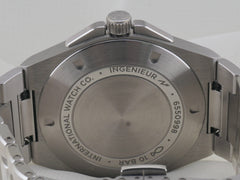 IWC Ingenieur Automatic 40mm Steel Band Aqua Dial Fixed Bezel IW328903