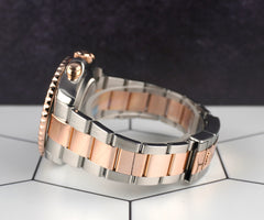 Rolex Yacht-Master II 44mm Oyster Perpetual 18k Rose Gold Ceramic Steel 116681