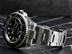 Rolex Sea-dweller 43mm SS 50th Anniversary Black Dial Men's Watch 126600