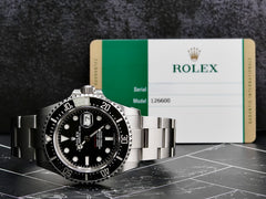 Rolex Sea-dweller 43mm SS 50th Anniversary Black Dial Men's Watch 126600